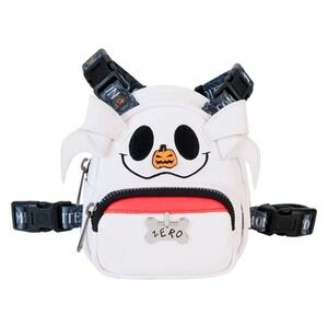Loungefly Disney The Nightmare Before Christmas Zero Mini Backpack Dog Harness